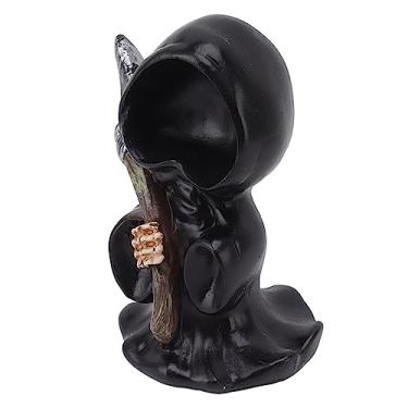 Imagem de YOUTHINK Escultura Grim Reaper, Estatueta de Resina Com Motivo Gótico, Ideal para Halloween e Decoração Assustadora (Ficar)