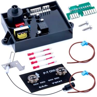 Imagem de Duodyeo Kit de placa de circuito de aquecedor de água RV compatível com aquecedores de água Atwood Dometic 91365 GC6AA-10E GC10A-4E G6A-8E, substitui 91447 93868 93305 corte térmico, peças de