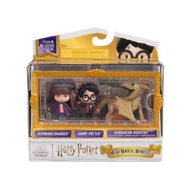 Imagem de Bonecos Harry, Hermione e Rabo-Córneo Húngaro - Harry Potter