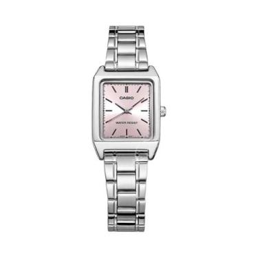 Imagem de Relógio De Luxo Feminino À Prova d'Água Em Aço Inoxidável Quartz Casio