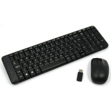 Imagem de Kit Teclado + Mouse Sem Fio Mk220-Unissex