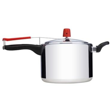 Imagem de Panela de Pressão 4,5L Polida Alumínio Fechamento Tradicional