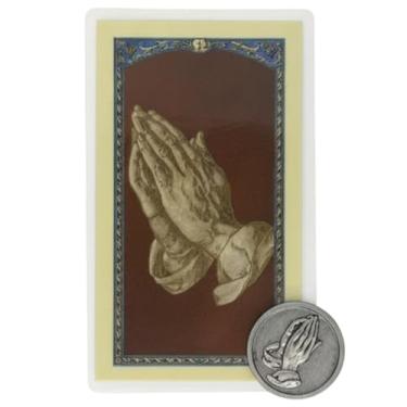 Imagem de Amazing Saints Serenity Prayer Cartão Sagrado Laminado com Token de Bolso