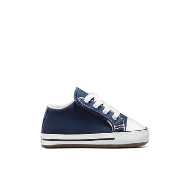 Imagem de T nis de lona infantil Converse Chuck Taylor All Star Cribster, Navy/Natural Ivory/White, 4 Infant