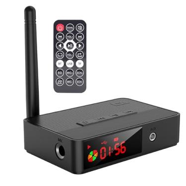 Imagem de Receptor Bluetooth 5.3 Adaptador Sem Fio AUX RCA Adaptador de Áudio Bluetooth Sem Fio NFC Alto-falante Áudio