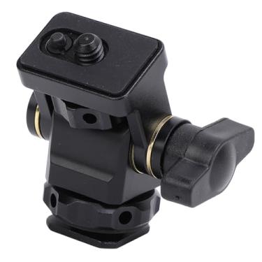 Imagem de Acouto Suporte de Exibição de Câmera Universal Com Inclinação de 180 Graus e Sapata Fria - Suporte de Exibição de Campo Com Parafuso de 1/4 de Polegada e Pinos de Posicionamento Câmeras SLR, Tripés,