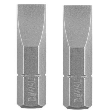 Imagem de Bits 1`` Ponteira Fenda N10 X 25mm 2 Und Dewalt Dw2010