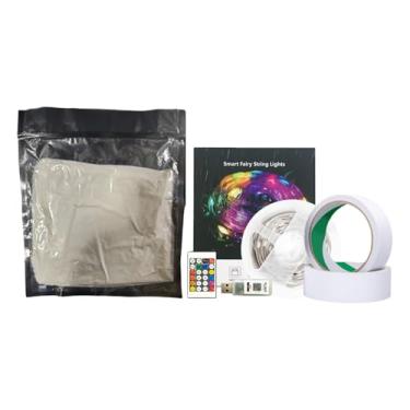 Imagem de Luzes Para Árvore De Natal Interior - 5m Multi-Modo Iluminação Ambiente | Luzes De Fada Decorações De Árvore De Natal - Para Interior Sala De Estar Quarto Escola Casa De Campo Festa Pátio