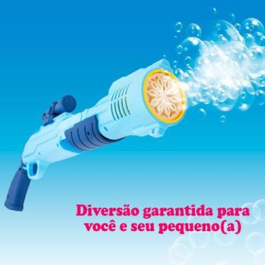 Imagem de Lança Bolhas Pistola de Bolas Sabão Maquina Eletrica Brinquedo - shop 