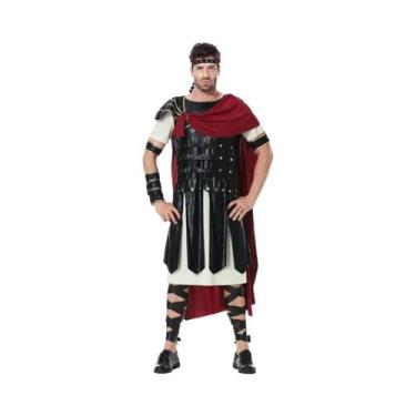 Imagem de Fantasia De Cosplay De Cavaleiro Romano Medieval Para Homens, Fantasia