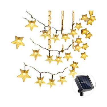 Imagem de Luzes De Cordão Solar LED Para Exterior, Luzes De Fada Para Decoração 