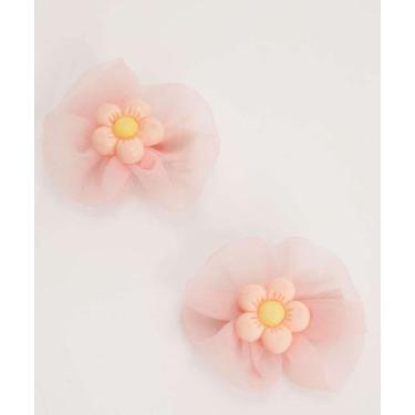Imagem de Kit 2 Peças Presilhas De Cabelo Laço Marisa-05055, UN, Rosa