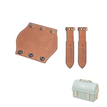 Imagem de Alça de couro compatível com Stanley Lunch Box 10qt (9,4L) acessórios de acampamento