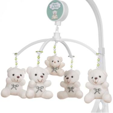 Imagem de Mobile Para Berço Musical Giratório Gravata Verde - Le-Leão Artigos In