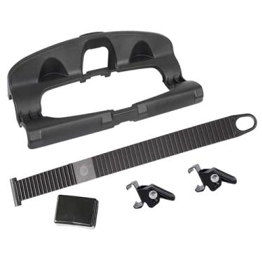 Imagem de YIJU Cinta para roda de bicicleta no teto do carro, suporte para roda traseira, armazenamento prático, fixação de cinto, suporte para pneu de bicicleta de