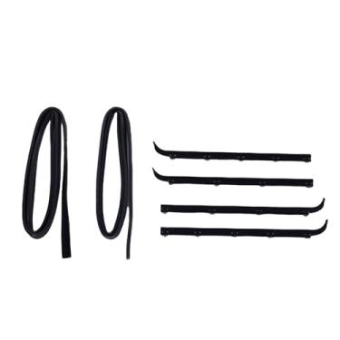 Imagem de Acouto Kit de Fita de Calafetagem para Janela E7TZ1521452A Kit de Substituição para Guarnição de Janela Interna e Externa para 1987-1997