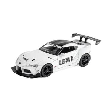 Imagem de Modelo De Carro De Corrida Toyota SUPRA Escala 1:22 Brinquedo De Liga 