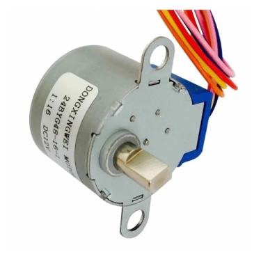 Imagem de ROUPWKWO 1 Conjunto 24BYG48 DC 12V CNC Acionador de partida eletrônico redutor passo de partida eletrônico 24BYG48 Step Motor de arranque eletrônico