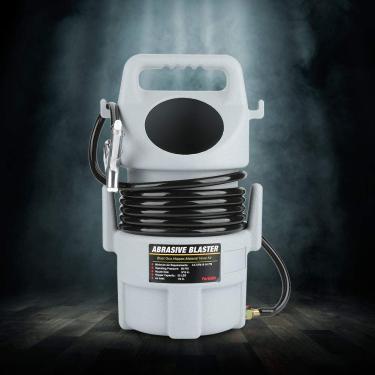 Imagem de Generic Kit de de Areia Pneumático Portátil, Pistola Resistente Ao Desgaste para Remoção de Ferrugem e Decapagem de Tinta para Operações de Pequeno e Médio Porte Metal + Vidro