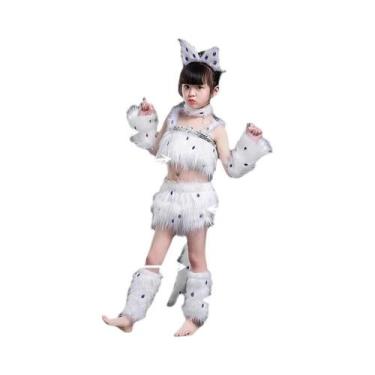 Imagem de Fantasia Sexy De Gato Branco Para Meninas, Fantasia De Raposa Para Dan
