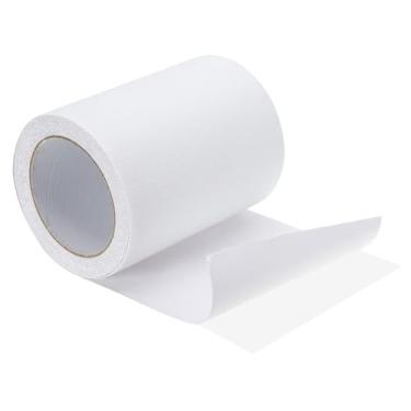 Imagem de PATIKIL Fita de tração antiderrapante, fita adesiva de 15 cm x 4,9 m, fita adesiva de segurança antiderrapante para piso, parede, caminhada, escadas, degraus, scooter, deck, branca