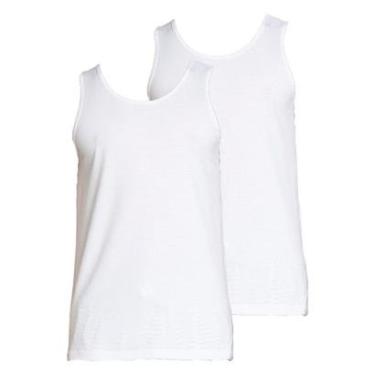 Imagem de Kit com 2 Camisetas Regata Masculina Hering 0199 Preto-Masculino