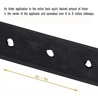 Imagem de Semme Aplicador de Autobronzeador Nas Costas, Macio e Confortável, Aplicador de Loção Bronzeadora para Bronzeamento Nas Costas, Creme Autobronzeador, de óleo, Tecido Flocado