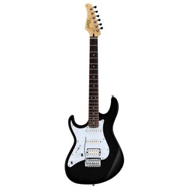 Imagem de Guitarra Canhoto Cort Stratocaster G250Lh Bk Black