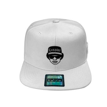 Imagem de Boné Eazy-e Branco Snapback Aba Reta Est-484 E-Stars-Masculino
