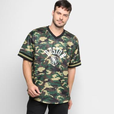 Imagem de Camiseta Swingman Mitchell & Ness NBA Boston Celtics Masculina-Masculino