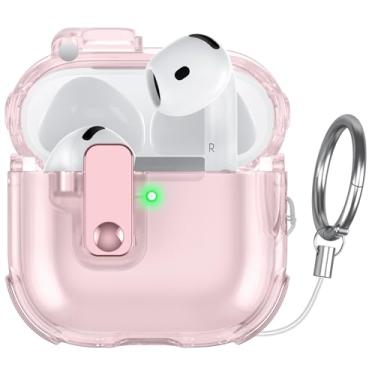 Imagem de FNDMIL Capa para AirPods 4, rosa