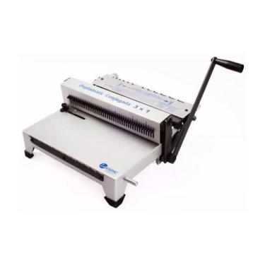 Imagem de Encadernadora Conjugada De Duplo Anel (wire-o) Lassane 3x1