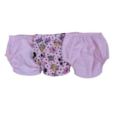Imagem de Kit calcinha infantil desfralde bebê -3 unidades tam P - BABY HOLDER