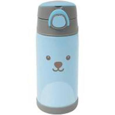 Imagem de Garrafa Térmica Parede Dupla 400Ml  - Gumy Azul Buba, 400ml, Azul