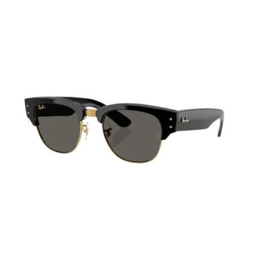 Imagem de Óculos de Sol Mega Clubmaster Coleção Blacked Out de A$AP Rocky Preto Ray-Ban-Feminino