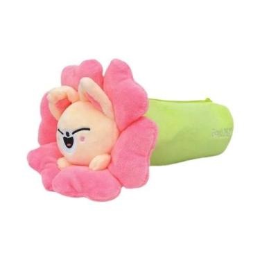 Imagem de Mochila De Pelúcia Kpop SKZOO Com Corda De Cabelo, Luminária, Porta-Ca