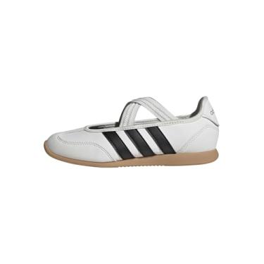 Imagem de adidas Tênis infantil unissex Barreda Mary Jane J, branco/preto/prata metálico., 20