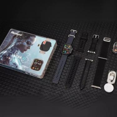 Imagem de Smartwatch Ultra 3 AI 5G AMOLED 2GB/16GB c/ Chip, GPS e WiFi