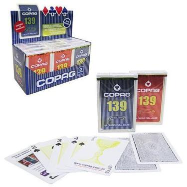 Imagem de Baralho Copag Unitário 54 Cartas De Plástico Vermelho