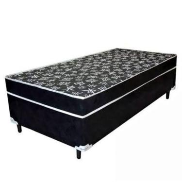 Imagem de Cama Box Solteiro Conjugada Premium 188x88x43 (10cm)
