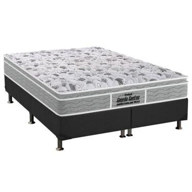 Imagem de Cama Box Queen: Colchão Ortopédico Probel D45/Ep Guarda Costas Próextreme Plus + Base Gray(158X198)