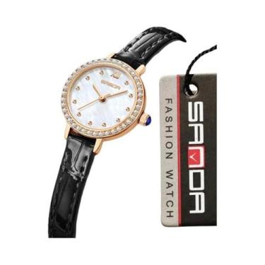 Imagem de Relógio De Quartzo Feminino Elegante E À Prova d'Água SANDA, Moda Casu