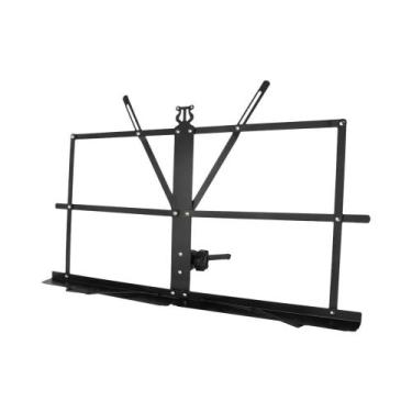 Imagem de Suporte Para Partitura De Música Ajustável E Dobrável Em Aço Inoxidáve