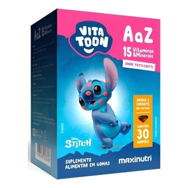 Imagem de Vitatoon Stitch Polivitaminico A a Z (30 gomas)-Unissex