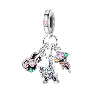 Imagem de Pingentes De Prata Esterlina 925 Para Mulheres, Em Formato De Abóbora 