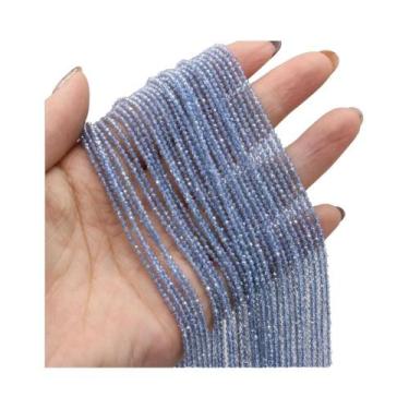 Imagem de Contas De Pedra Natural Espinela Facetada Cor Dourada 2mm 3mm Para Ace