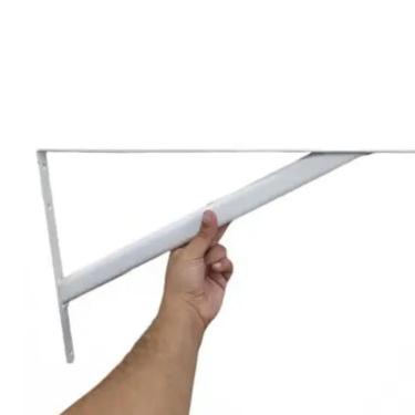 Imagem de 1 Suporte Para Prateleira Cantoneira Mão Francesa 20Cm