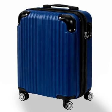 Imagem de Mala de Viagem Média London Estocasa 56x37x24 cm Rígida 360 Cadeado Ex