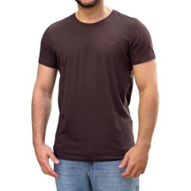 Imagem de Camiseta Masculina Logo Bordado Comfy Colcci Cor:;Tamanho:P-Masculino
