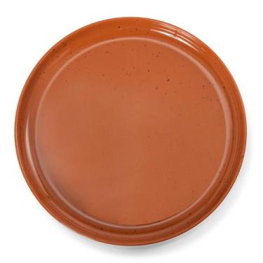 Imagem de Prato Areia Terracota 20cm Melamina 100% Profissional Gourmet Mix